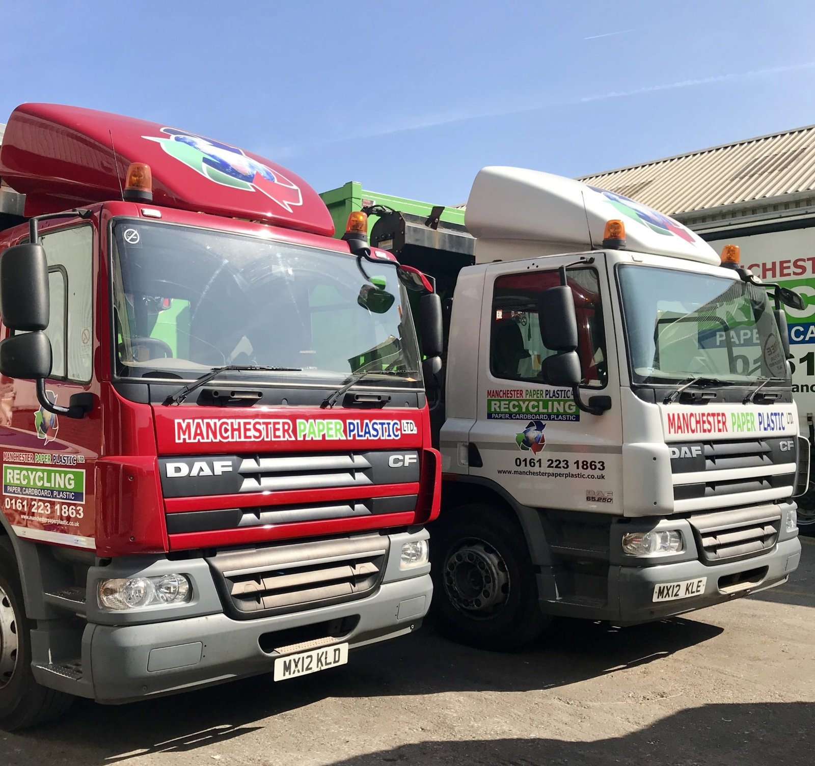 Manchester Paper Plastic Ltd recycling site in Manchester